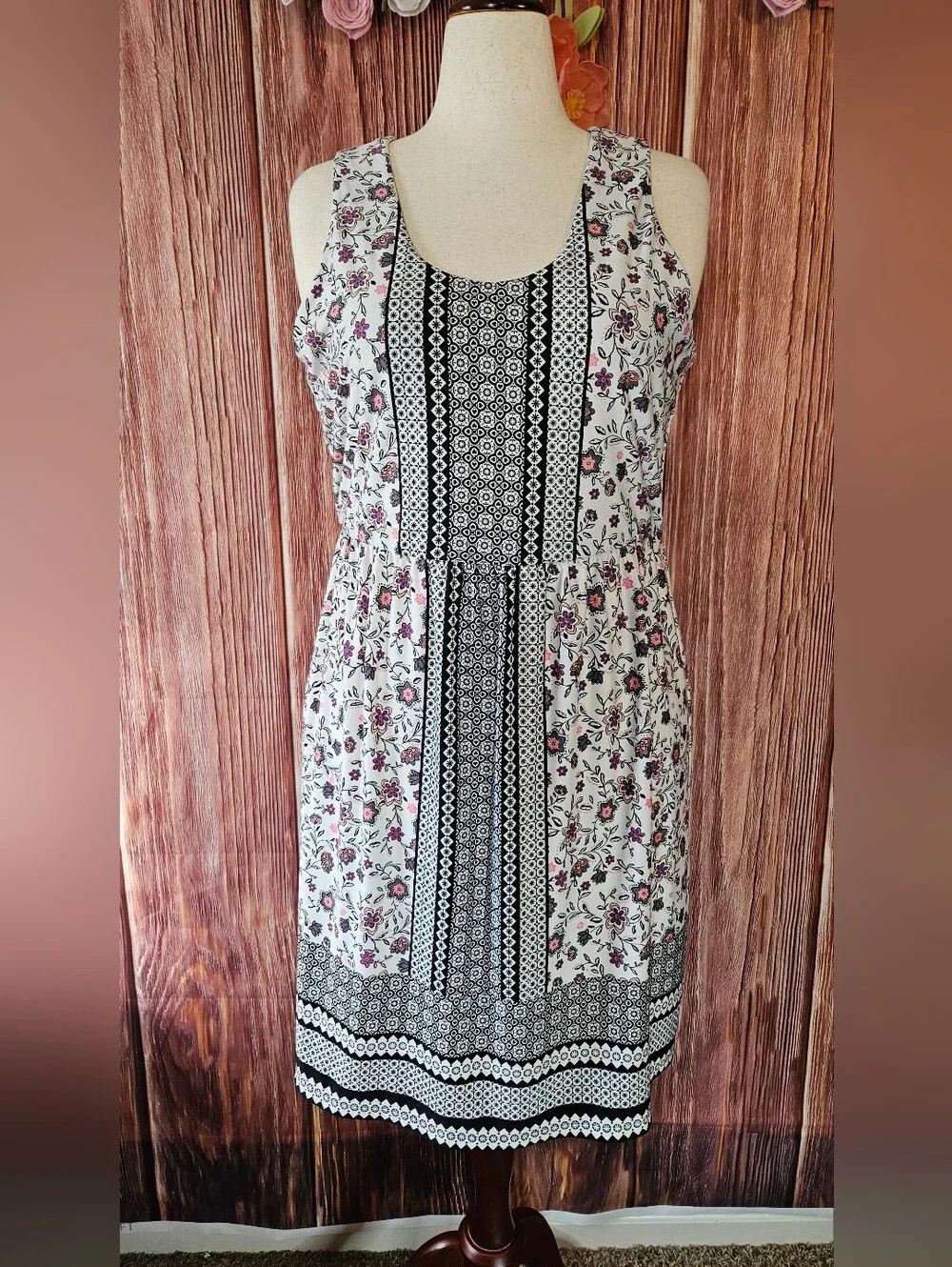 Maurices Lace Trim Mini Dress Plus Size 1X